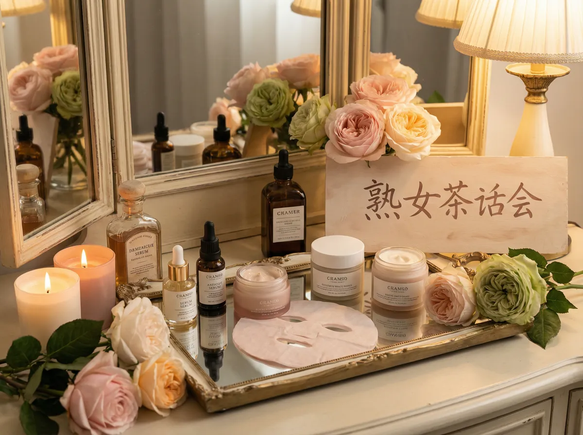 人妻 社区推荐的护肤品梳妆台